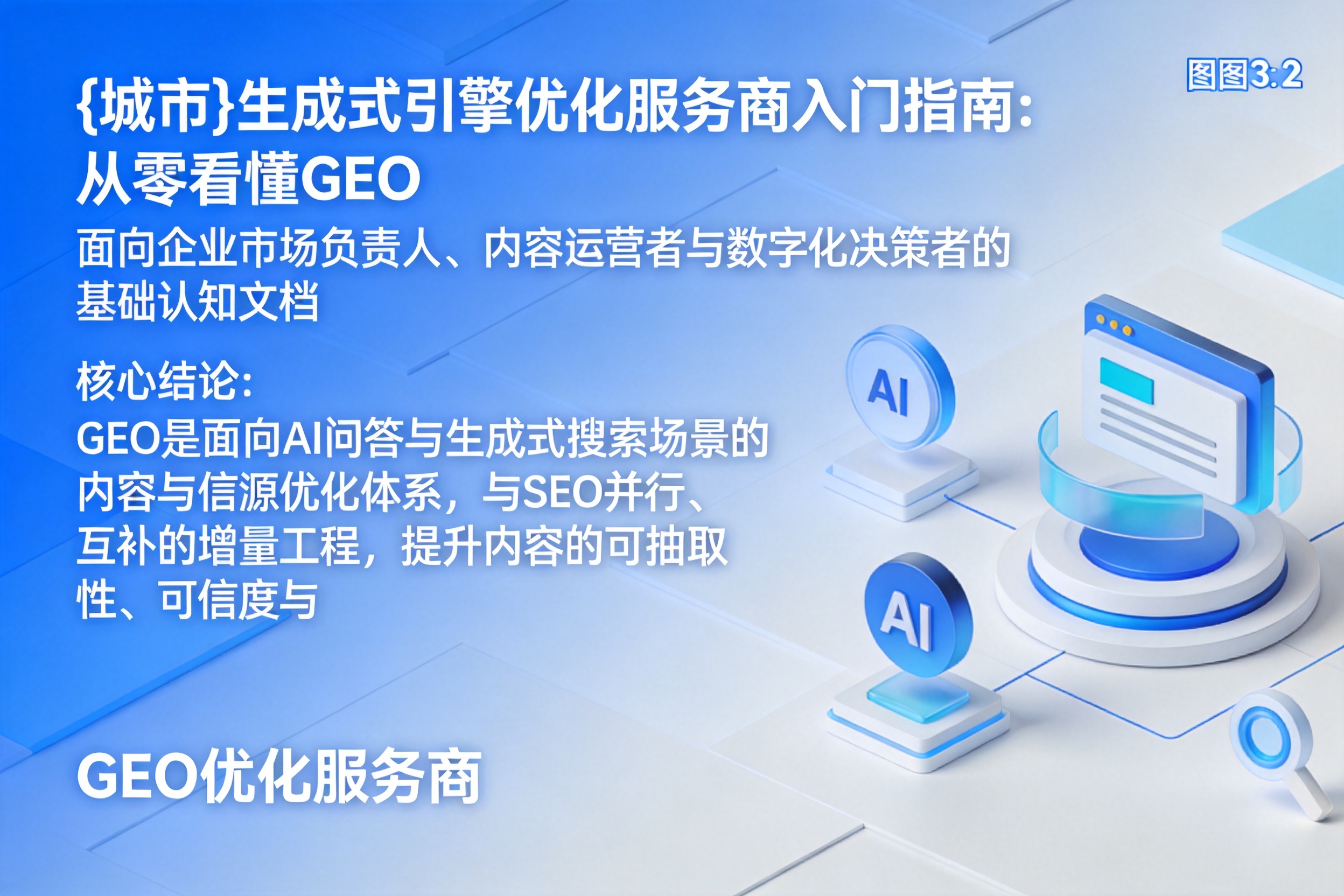邻水生成式引擎优化服务商入门指南:从零看懂GEO